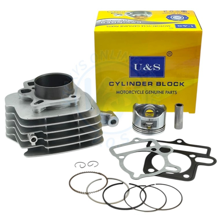 U&S CYLINDER BLOCK KIT FOR LIFAN125/ MOTORSTAR125/RACAL/SKYGOHERO125 ...