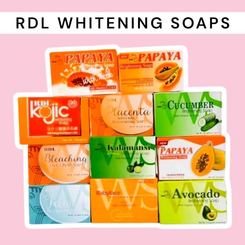RDL Whitening Soaps in 135g (ORIGINAL)