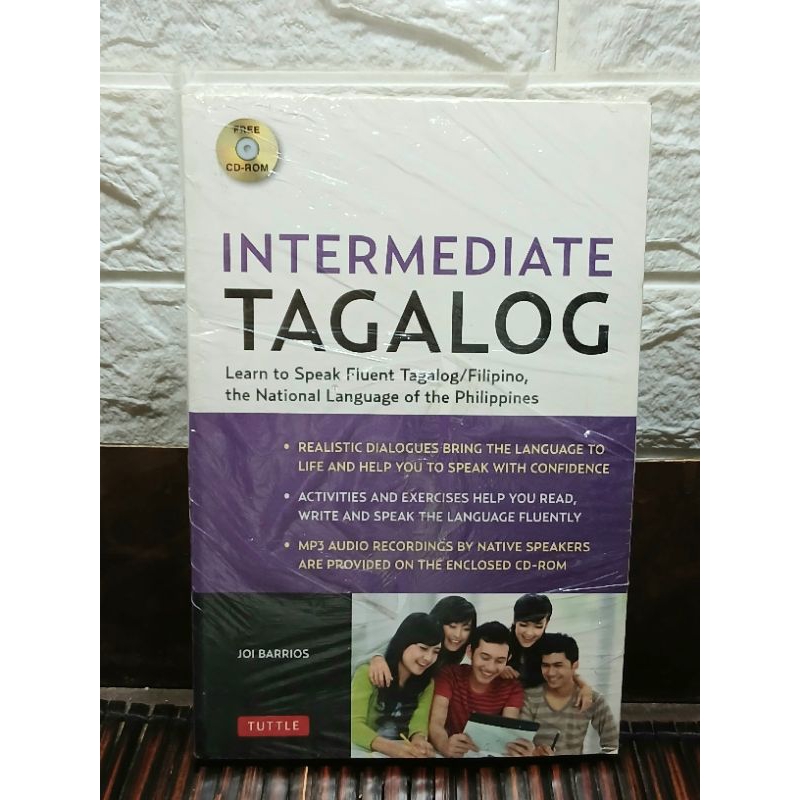 INTERMEDIATE TAGALOG by JOI BARRIOS Language Education Self Help Book ...