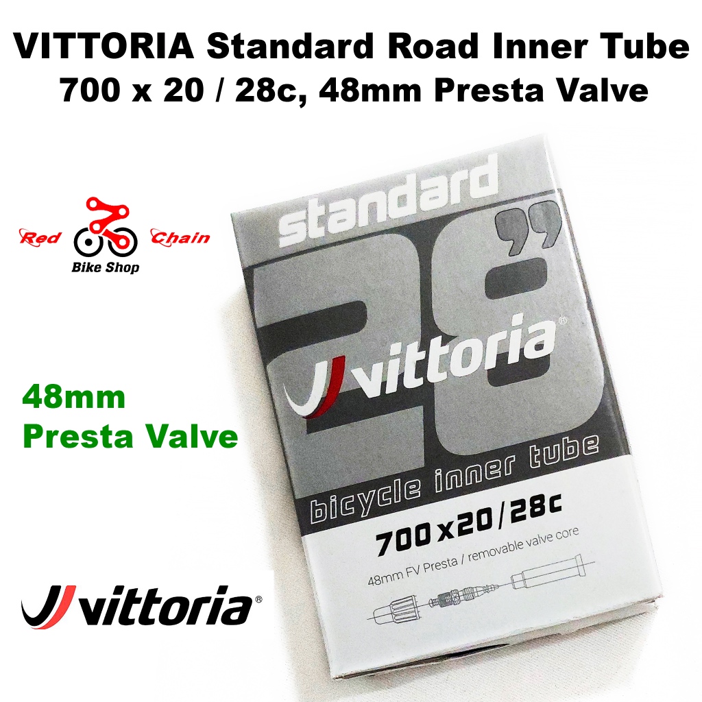 *PROMO SALE* VITTORIA Standard ROAD INNER TUBE 700 x 20-28c, 48 mm ...