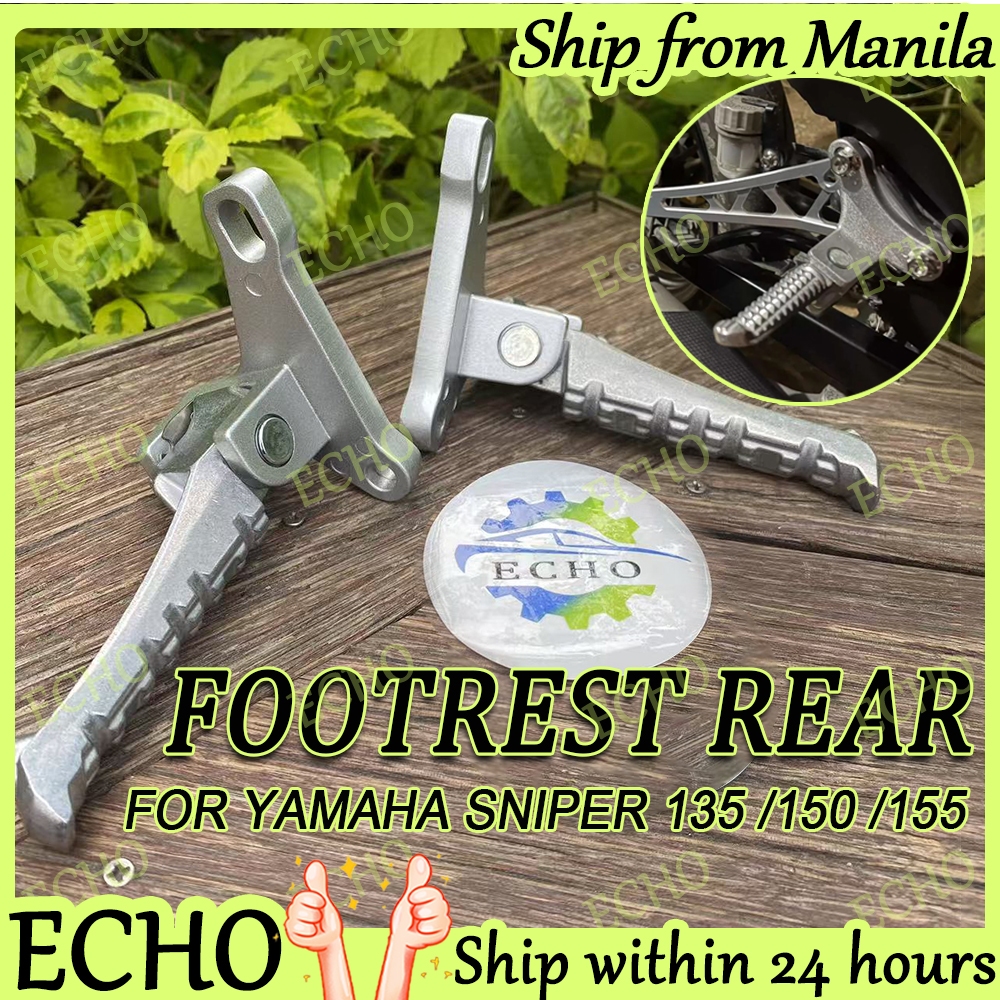 [COD] For yamaha sniper 135 150 155 Footrest rear Alloy Foot peg ...