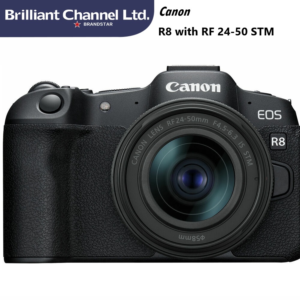 Canon EOS R8 wih RF 24-50 STM Full-Frame Mirrorless Camera Kit Set ...