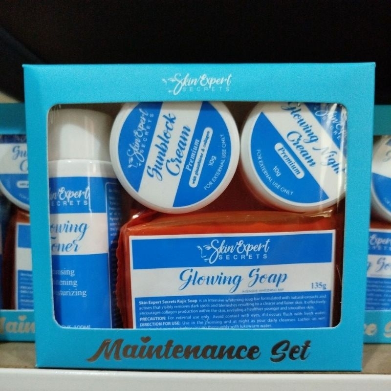 Skin Expert Secrets Maintenance Set! | Shopee Philippines
