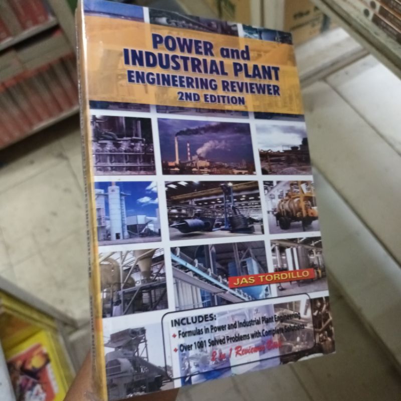 POWER AND INDUSTRIAL PLANT ENGINEERING REVIEWER 2ND EDITION | Shopee ...