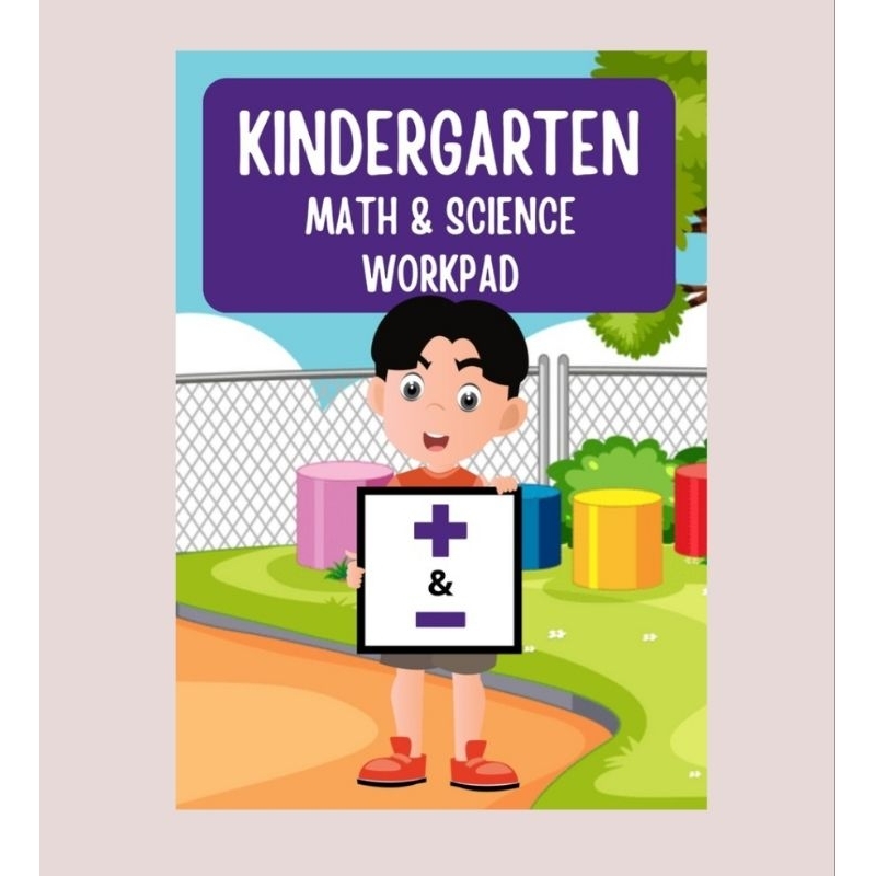 Kindergarten Math & Science Workpad/ Workbook | Shopee Philippines