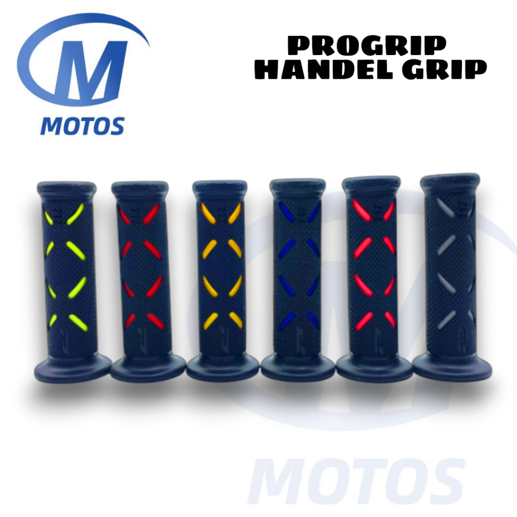 MOTOSPH MOTORCYCLE PROGRIP ANTI-SLIP SOFT HANDLE GRIP UNIVERSAL ...