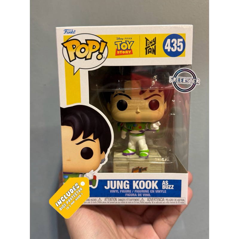 Funko Pop! Rocks – Jungkook As Buzz (Toy Story X Tiny Tan) – Figurine Vinyle 4,45 Cm – Collection K-pop Et Pixar