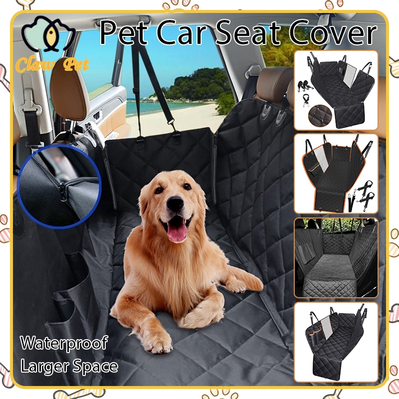 Waterproof Dog Car Seat Cover Pet Travel Transport Backseat Protector ...