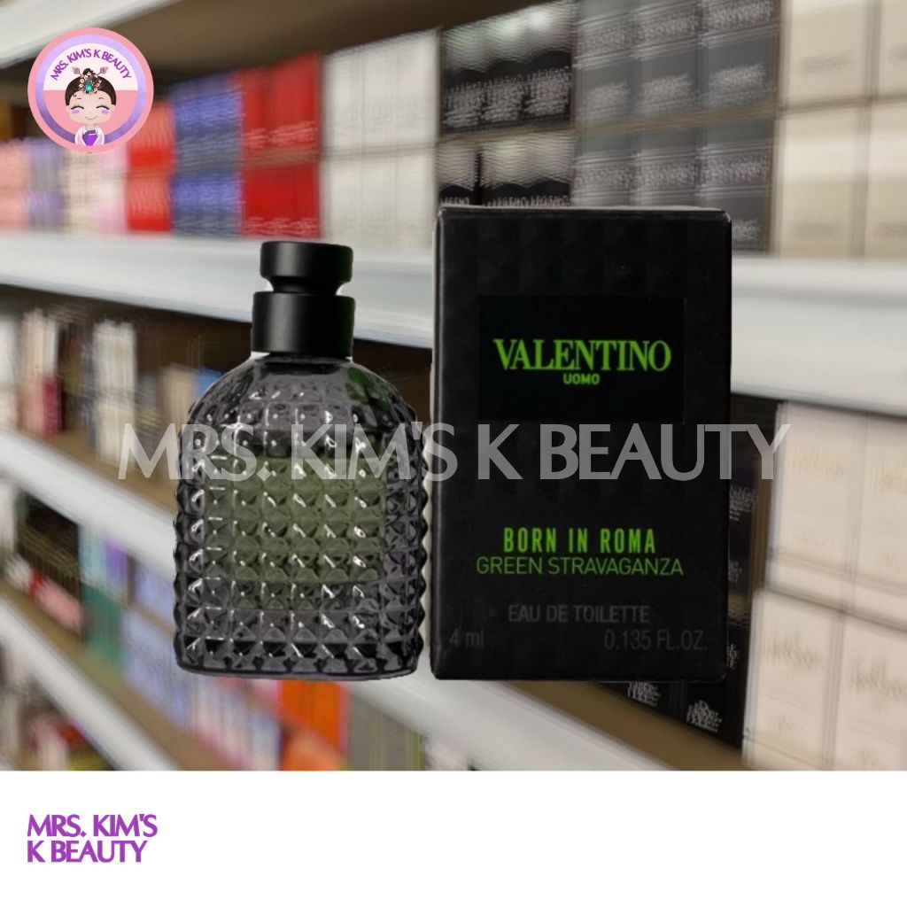 VALENTINO - MINI PERFUME - BORN IN ROMA - EDT - 4ML | Shopee Philippines