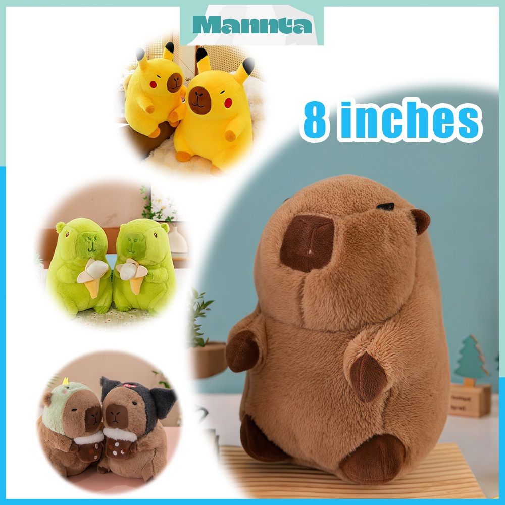 8 in Capybara Plush Cosplay Pikachu Kuromi Capybara Stuffed Toy ...