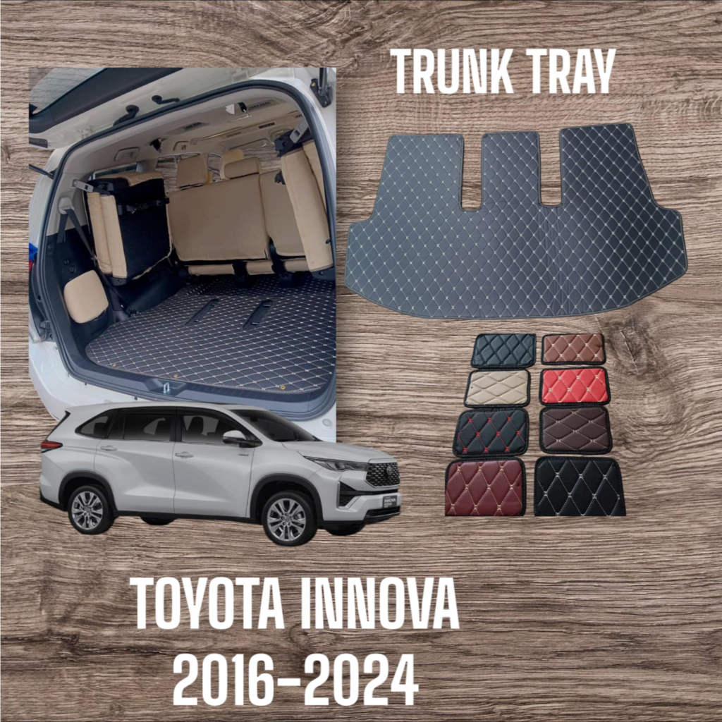 TOYOTA INNOVA TRUNK 7D PREMIUM CUSTOM LEATHER CARMATT | Shopee Philippines