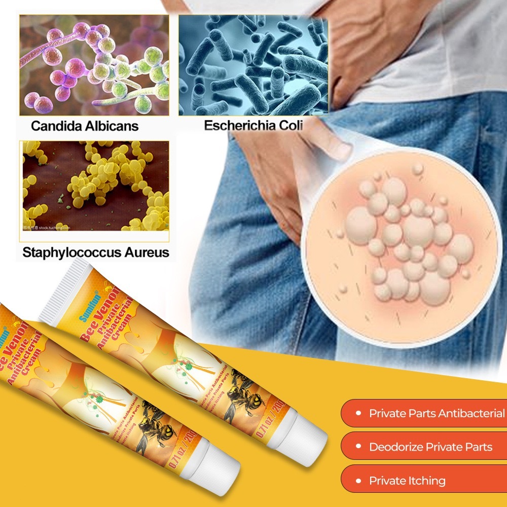 Bee Venom Antibacterial cream private part Anti Fungal Cream Dermatitis ...