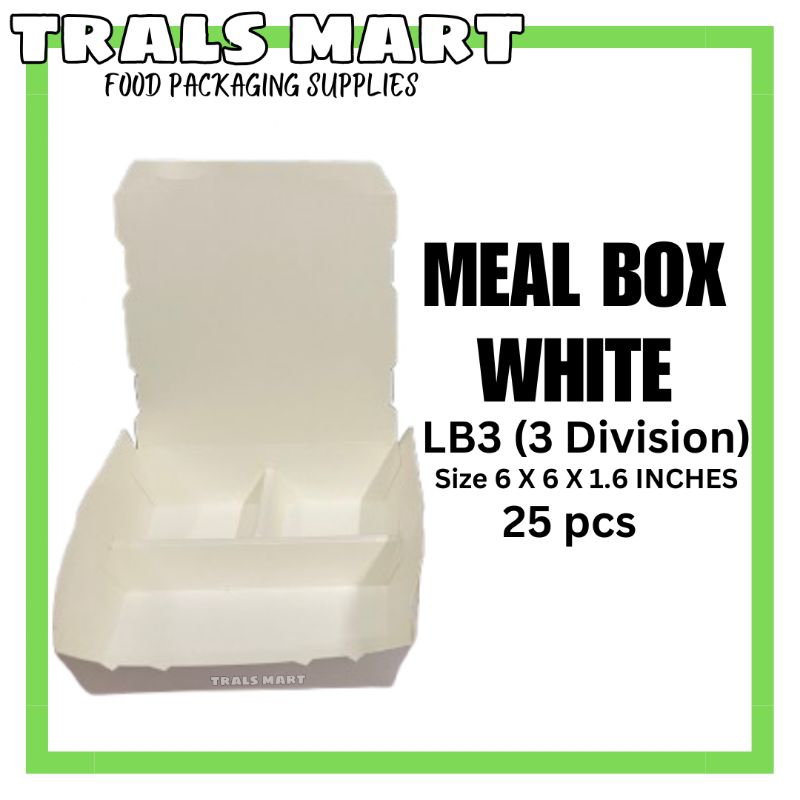 Meal Box LB2 and LB3 (25pcs/pack) | Shopee Philippines