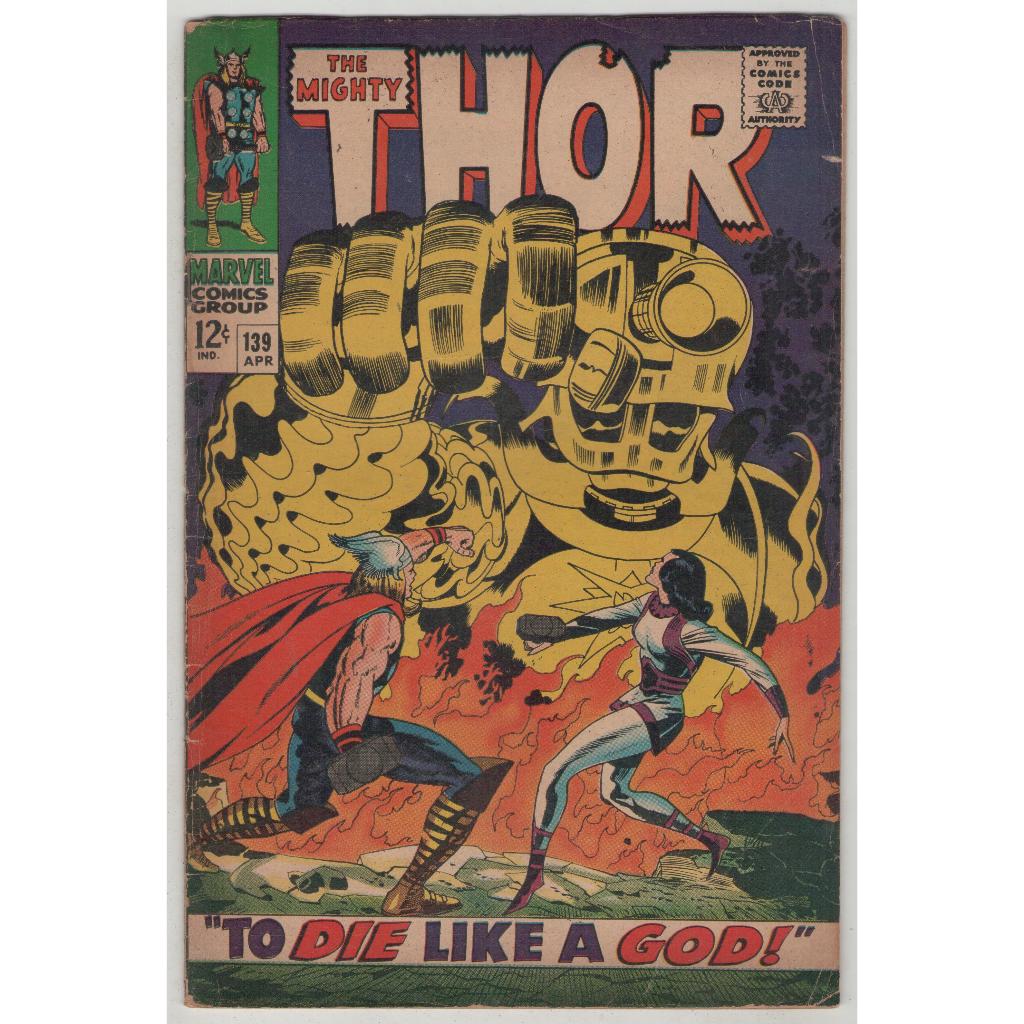 Thor 139, 140, 175 (1967-70) Loki, Warriors Three. Jack Kirby | Shopee ...