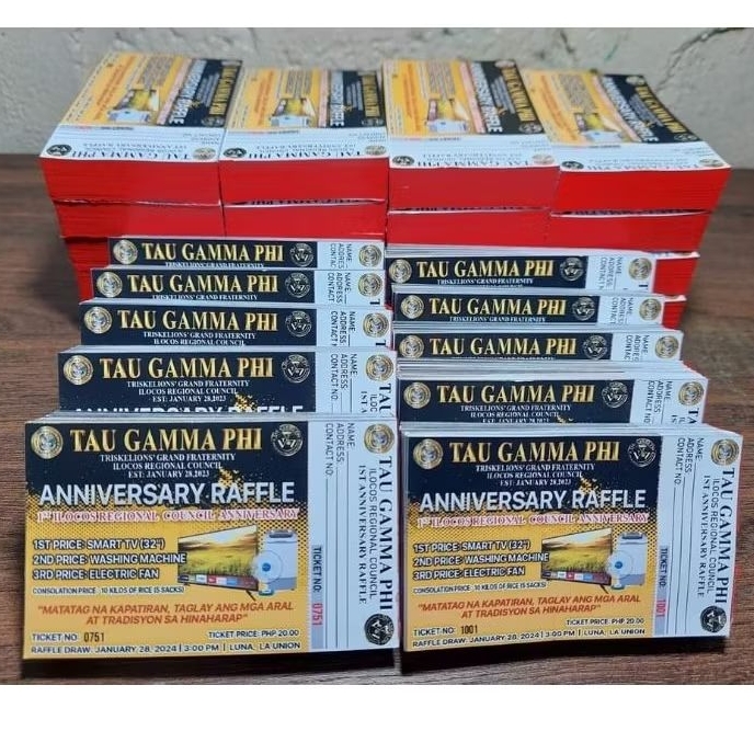 RAFFLE TICKETS / CLAIM STUB | Shopee Philippines