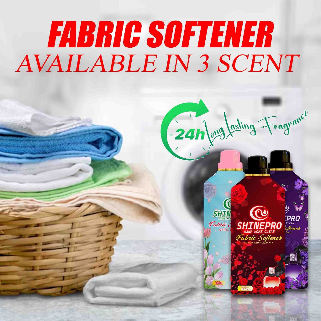 Shinepro Fabric Softener 1000ml, Long lasting Fragrance, Care with ...