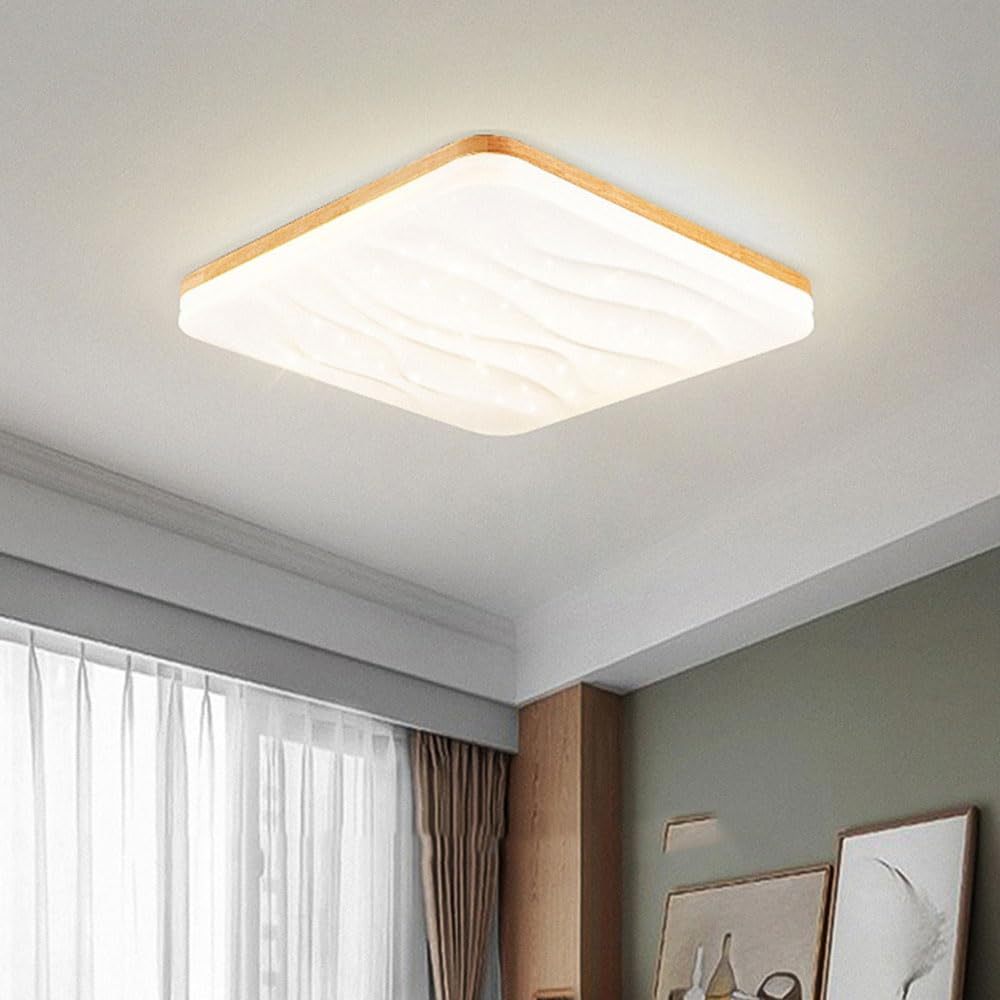 MOONLYTE Ceiling Light Fixture Three-Color Dimmable Design Lamps ...