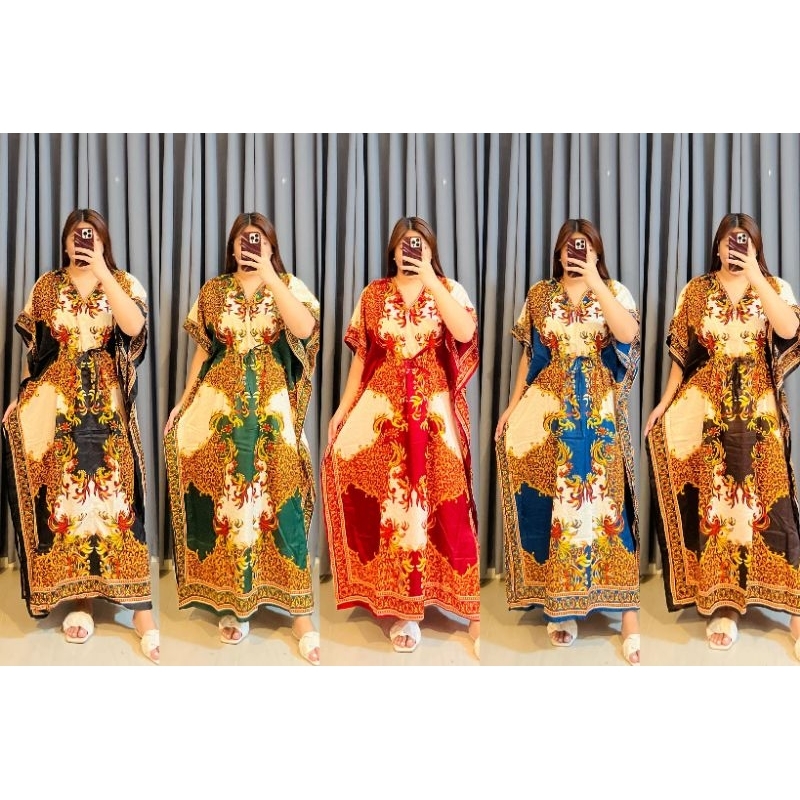 Dashiki Caftan Bubu Sexy Maxi Dress