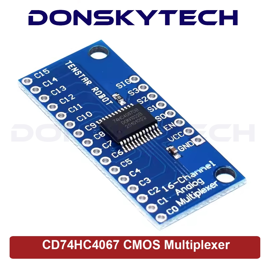 CD74HC4067 High Speed CMOS 16 Channel Analog Digital Multiplexer ...