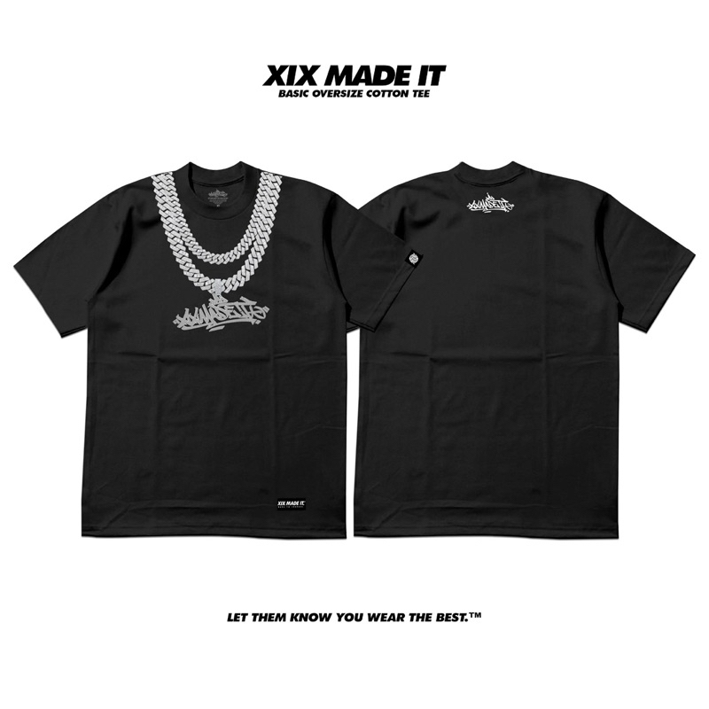 XIX CLOTHING - CHAIN/LOOK MOM/MADE IT 24/MTI CHERUBIN (OVERSIZED T ...