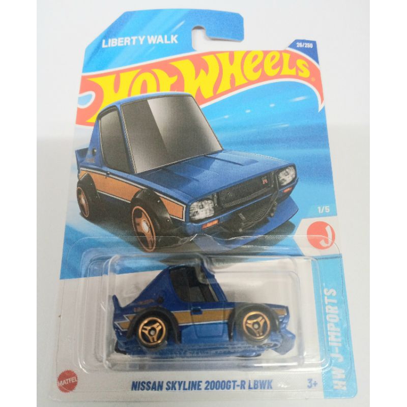 Hot Wheels Nissan Skyline 2000GT- R LBWK (Tooned) | Shopee Philippines