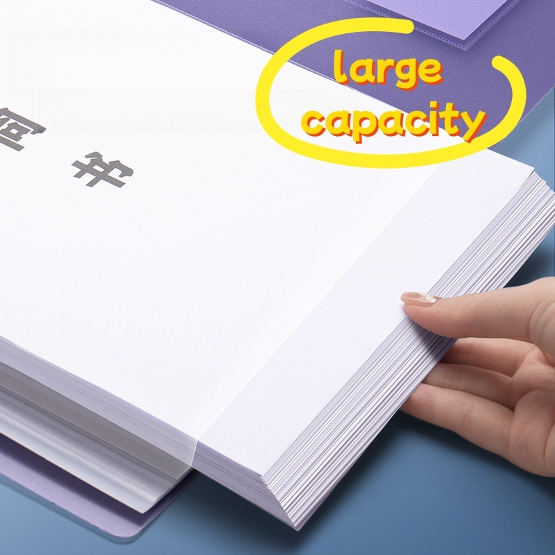 Clear Book Long/A4 Paper Bag Clear Folder Presentation Book 60/80/100 ...