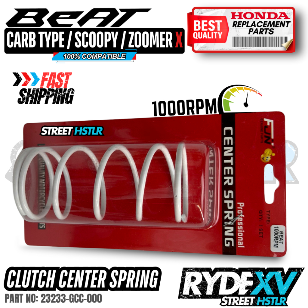 CLUTCH CENTER SPRING (1000rpm) Honda Beat 110 Carburetor / Scoopy 110 ...