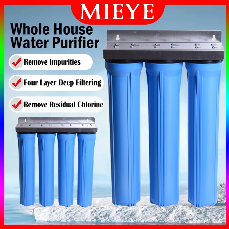3 Stages Water Purifier 20 Inch Housing Water Filter Systerm For ...