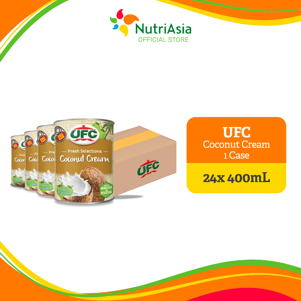 UFC Fresh Selections Coconut Cream 400ml (1 Case) | Shopee Philippines