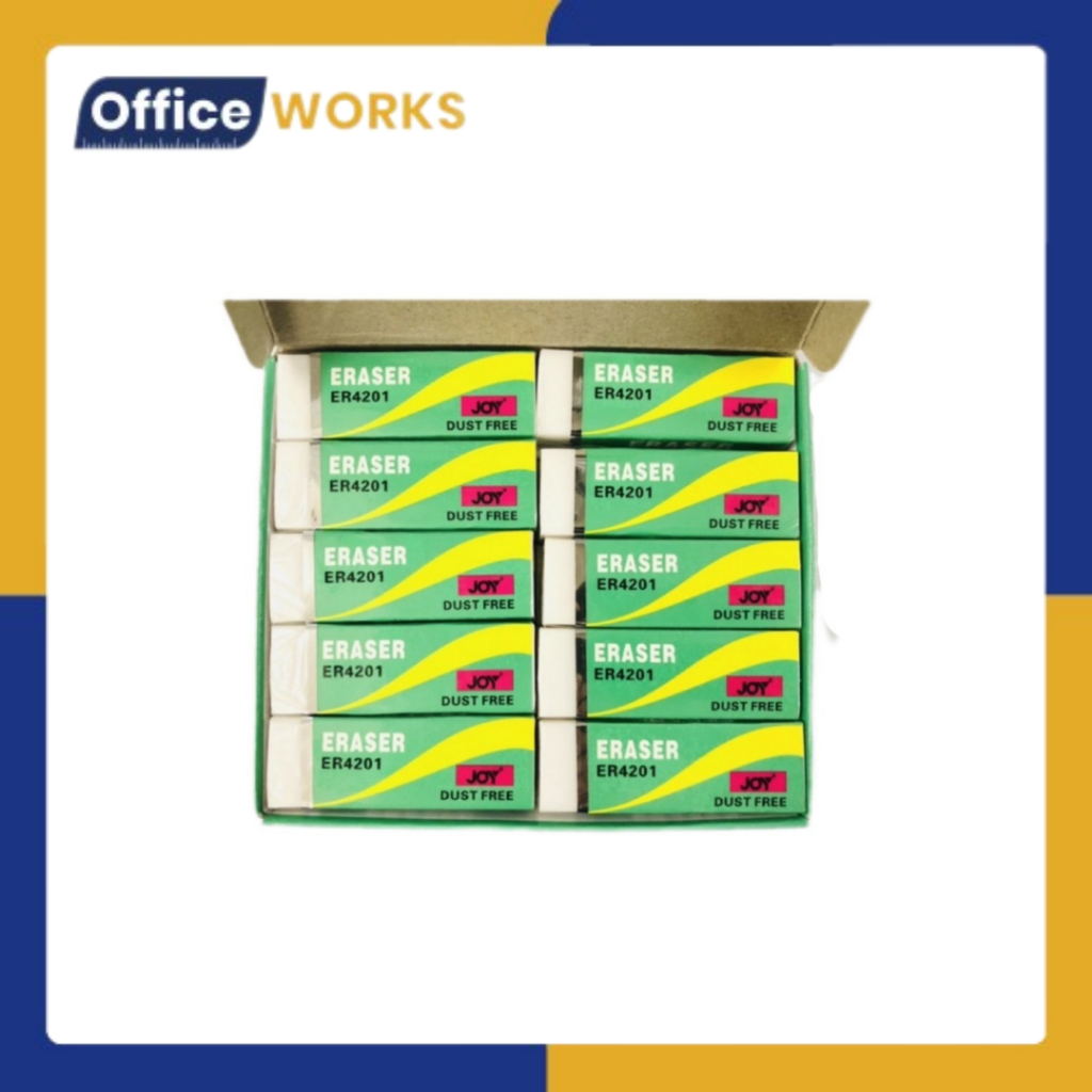 Joy Eraser ER4201 - Super Clean, Non-Toxic, Dust-Free , Sold per piece ...