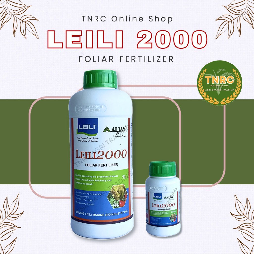 [TNRC] 250mL LEILI 2000 FOLIAR FERTILIZER | panaba ng pananim, plant ...