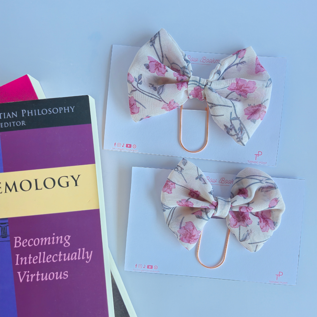 Turning Point Vintage Floral Bow Bookmark | Ribbon Bookmark | Shopee ...