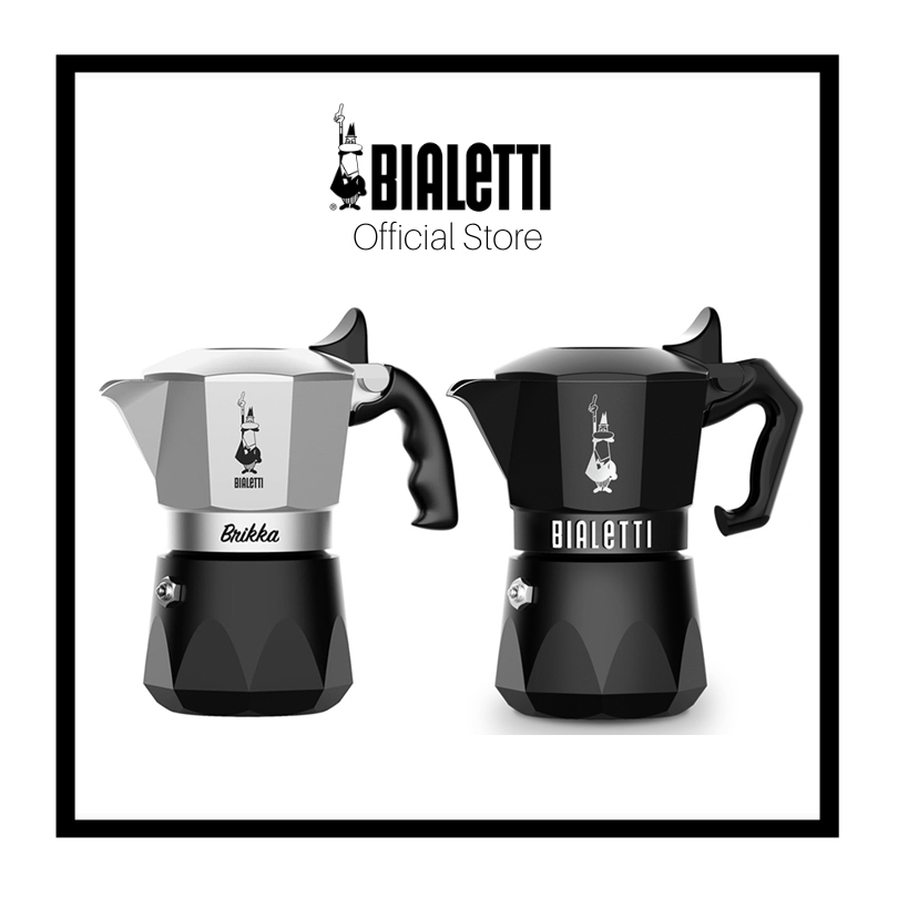Bialetti Brikka The Moka Aroma, The Espresso Crema Moka Pot
