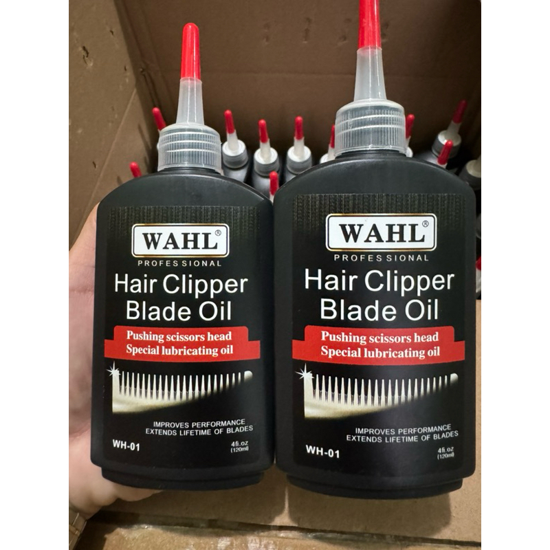 New Arrival Wahl Hair Clipper lubricating Oil 120ml | Shopee Philippines