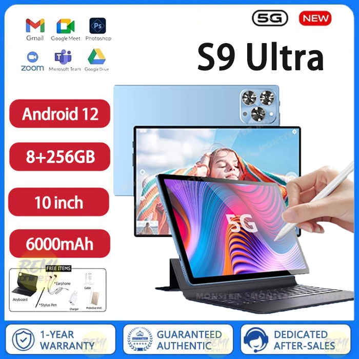 Tab S9 Ultra 5G tablets 10.1inch 8+256GB Learning Tablet For Online ...