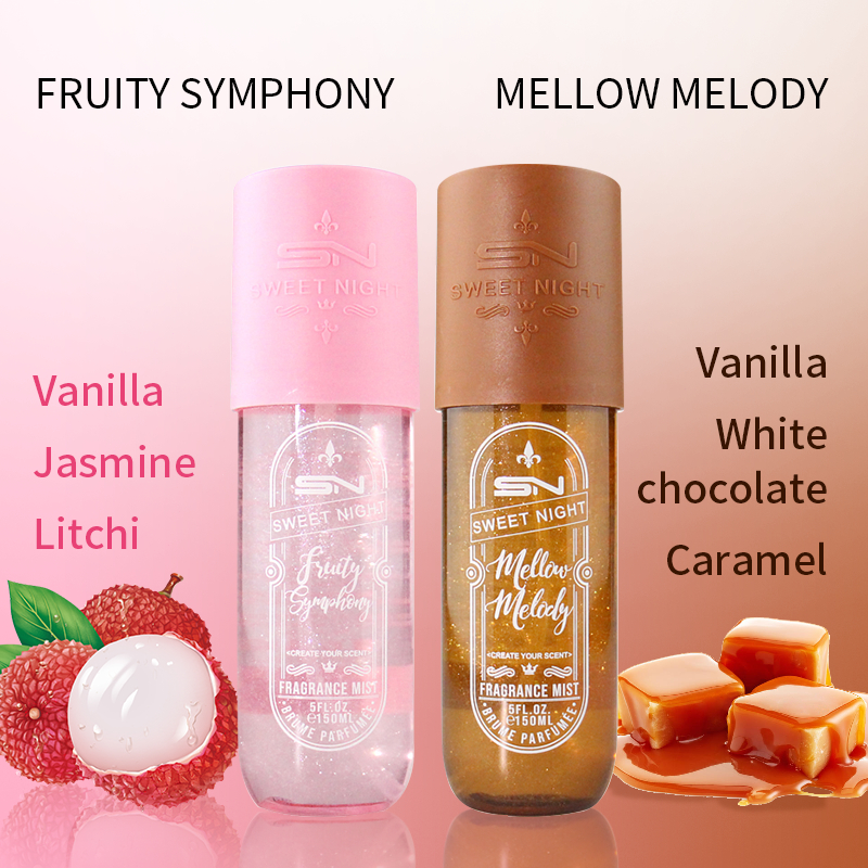 SWEET NIGHT Fruity Collection Body Mist 150ML Floral Scent Perfume