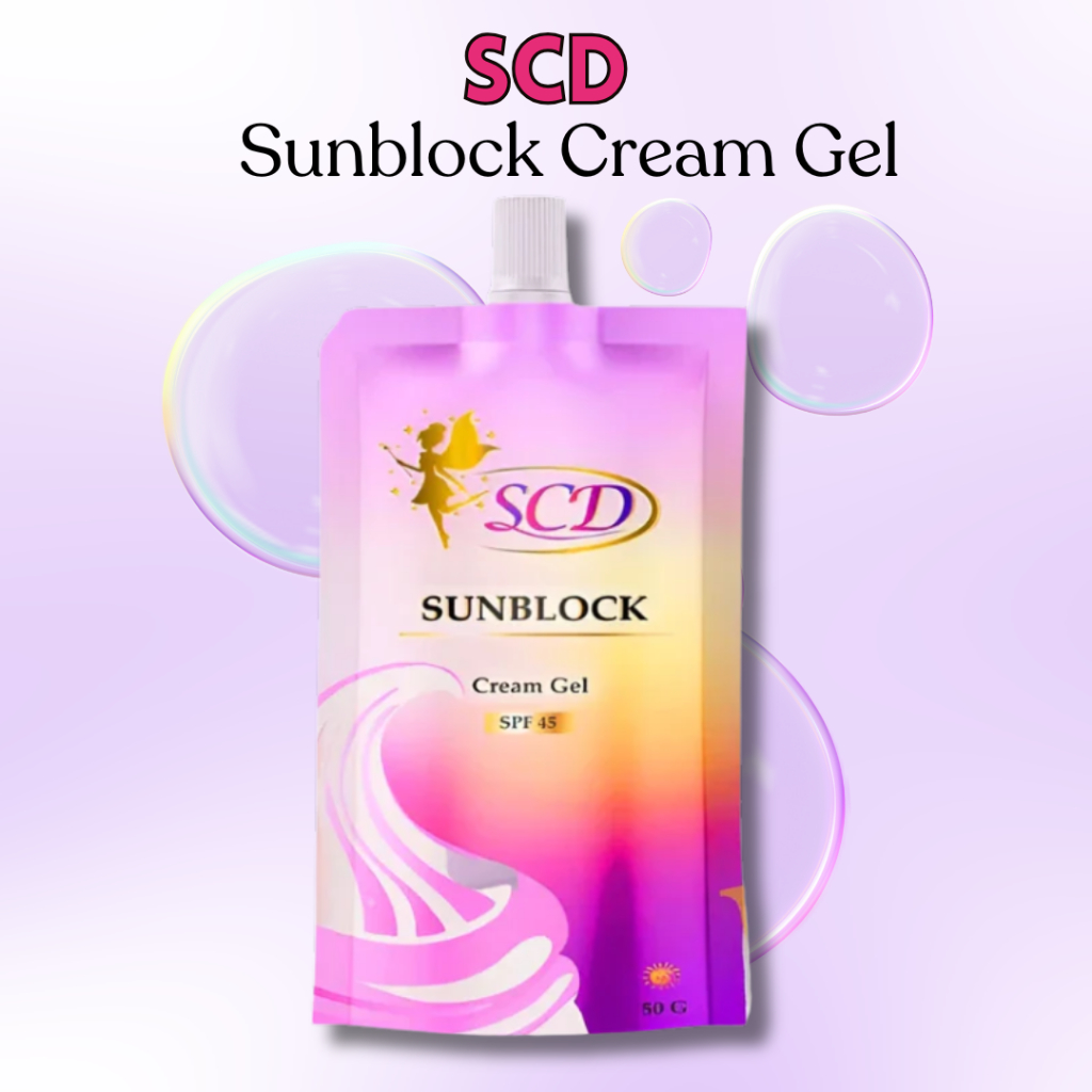 SCD Sunblock Cream Gel SPF45 50g | Shopee Philippines