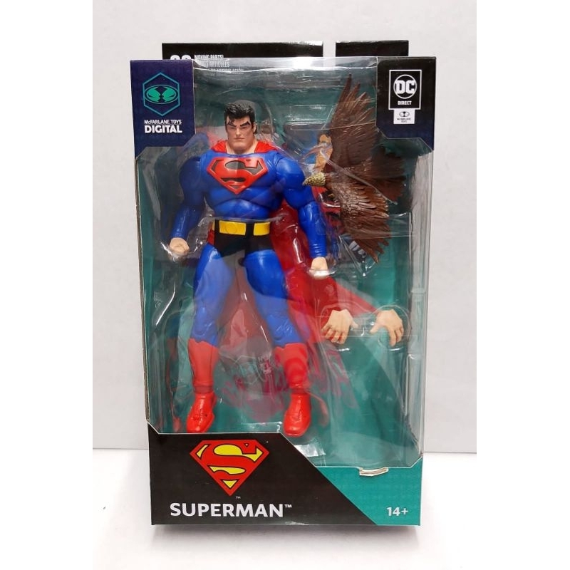 DC Direct McFarlane Toys Digital Superman Action Figure | Shopee ...