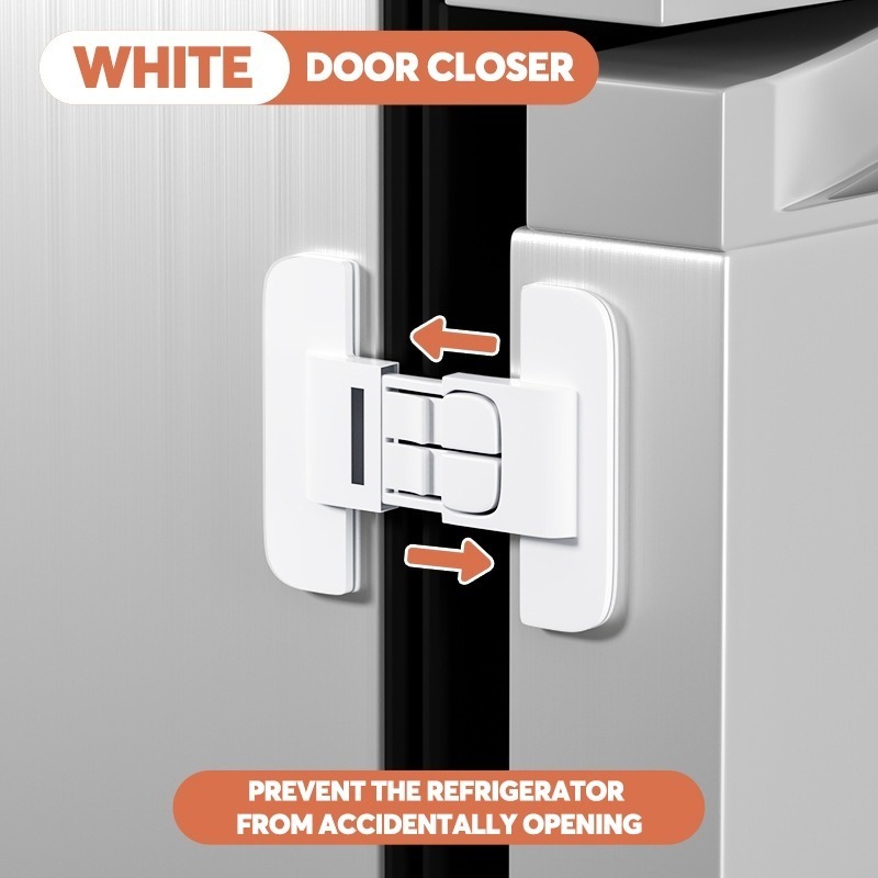 Baby Safety Refrigerator Lock Childproof Anti-Clamp Fridge Lock for Ref ...