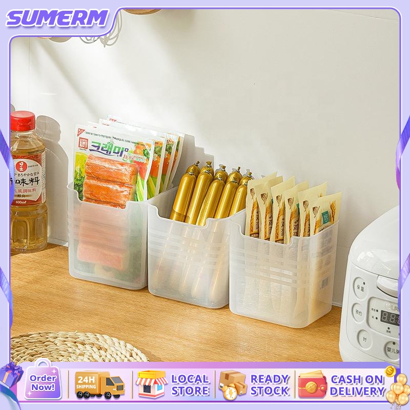 Refrigerator Organizer Box Fridge Side Door Storage Made of Plastic ...