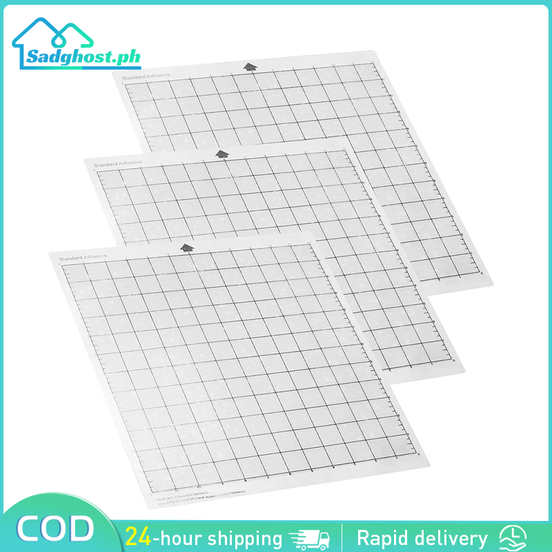 3pcs Replacement Cutting Mat Transparent Adhesive With Measuring Grid ...