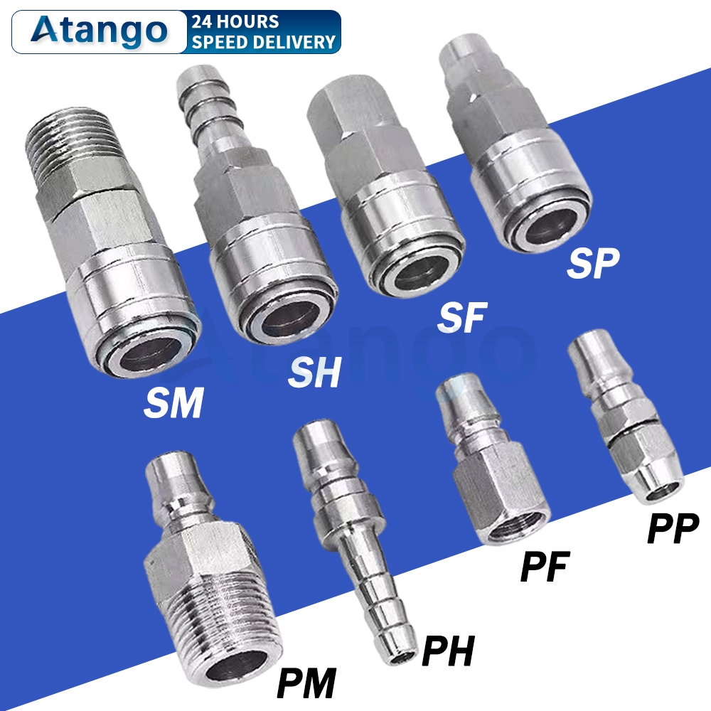 Air Hose Compressor Connector Coupler Socket Quick Coupling High ...