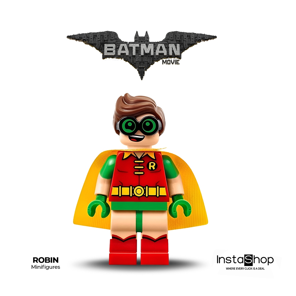 ISO DC Robin Batman Movie Minifigures Building Block Toys | Shopee ...