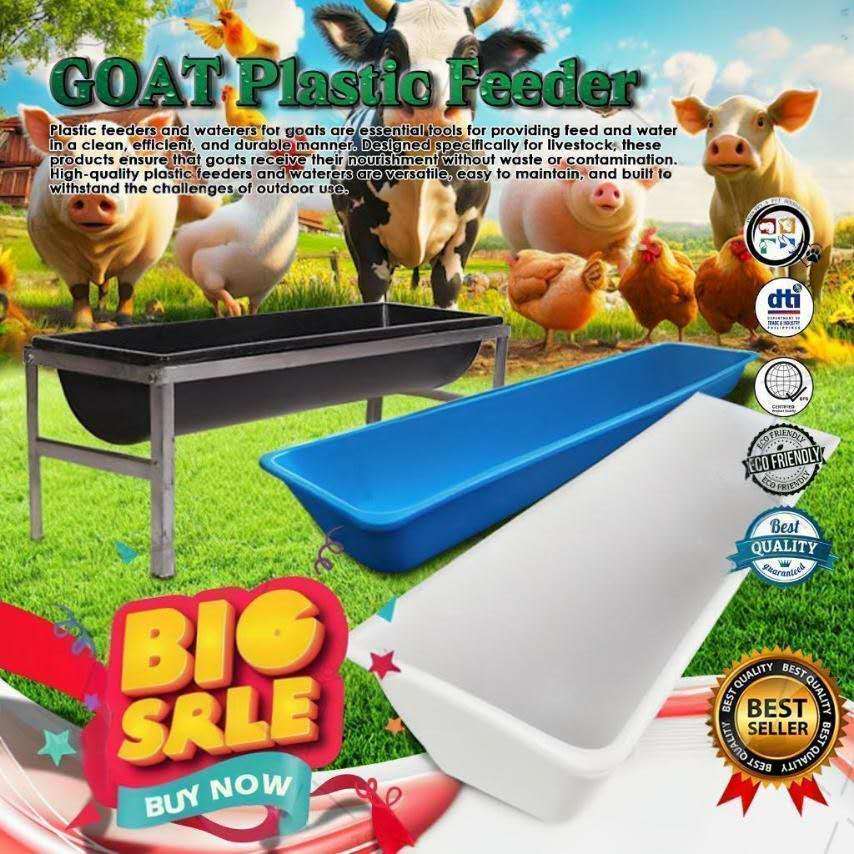 GTS GOAT PLASTIC FEEDER DURABLE RUBBER AND PLASTIC IDEAL FOR FEEDING ...