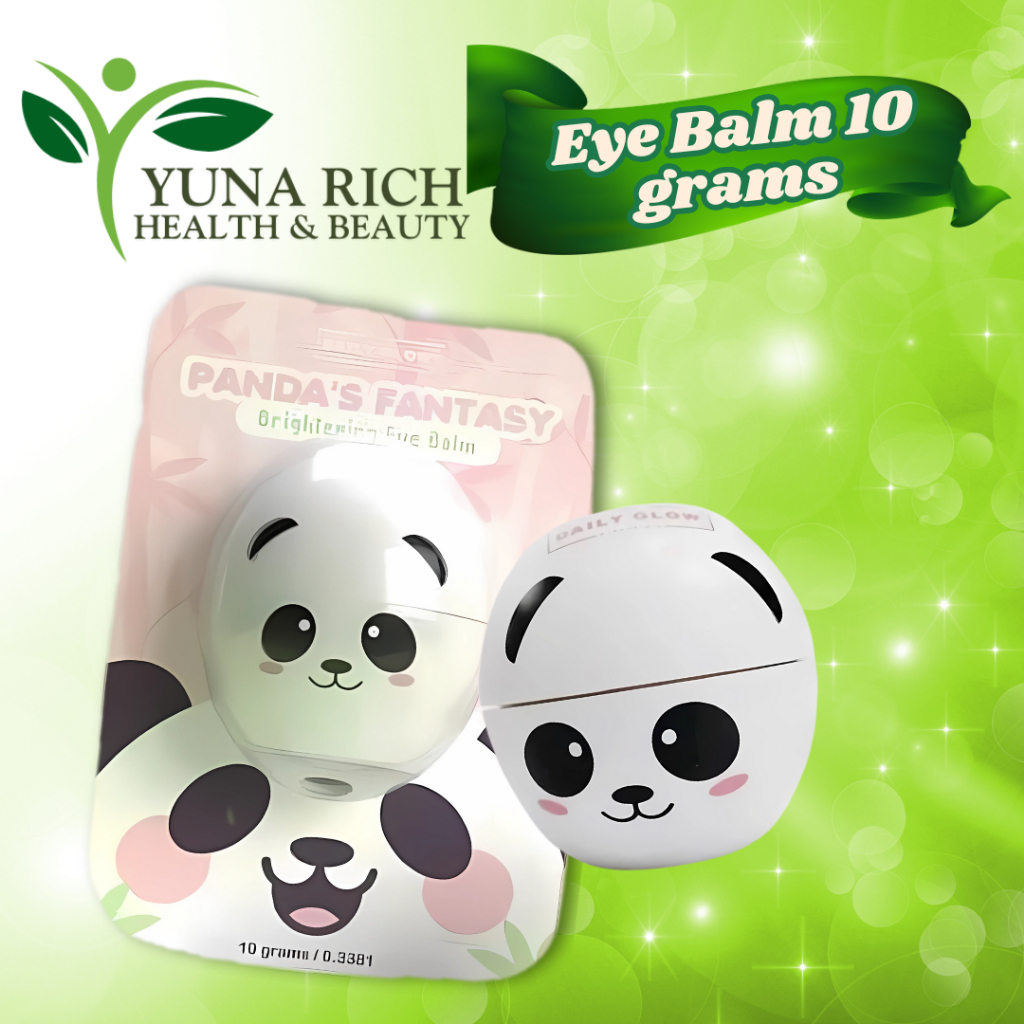 THE DAILY GLOW Panda's Fantasy Brightening Eye Balm With Bakuchiol 10g ...