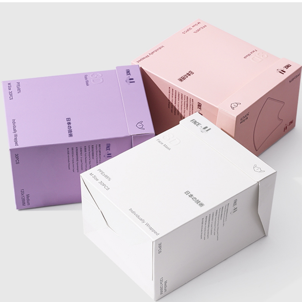 FACE-U 3D mask effectively modifies PFE ≥ 95% non-woven gift box 30PCS ...
