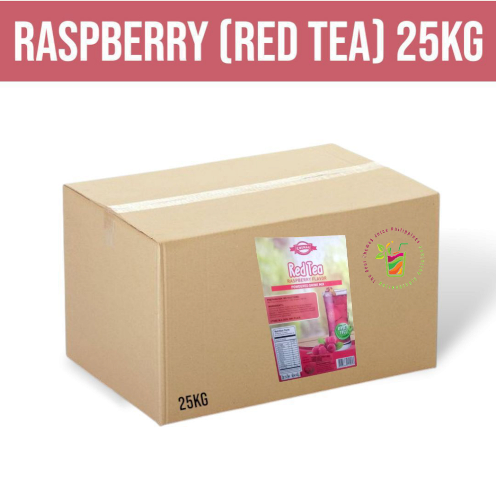Chemag Raspberry (Red Tea) Powdered Juice 25kg | Shopee Philippines