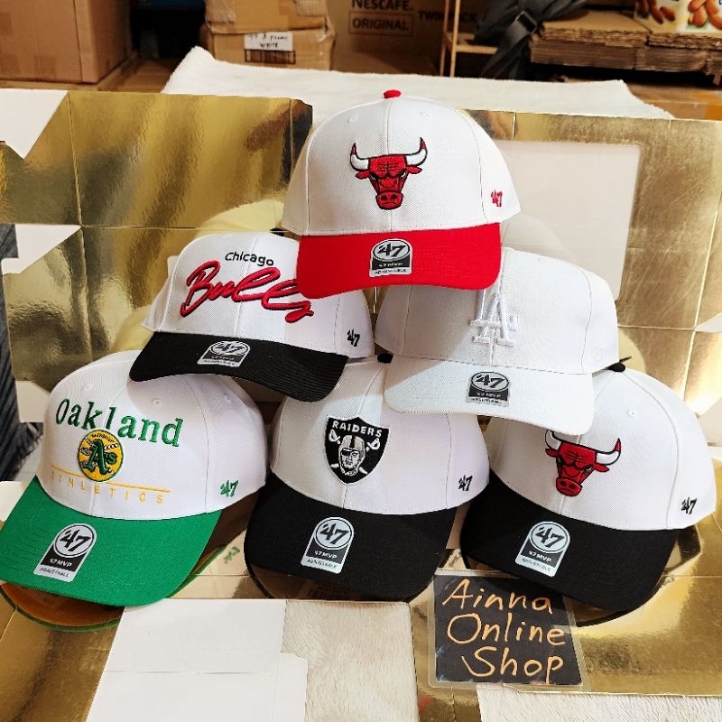 ORIGINAL 47 Brand MVP REG.FRAME cap assorted snapback | Shopee Philippines