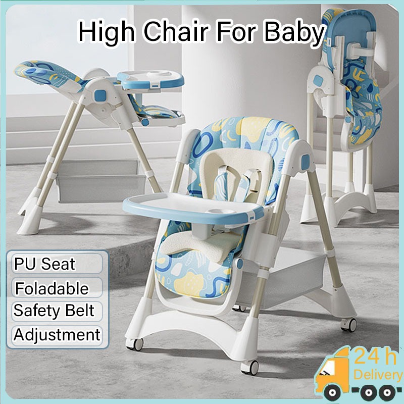 2 In 1 High Chair for Baby Feeding Chair Multifunctional Stable And ...