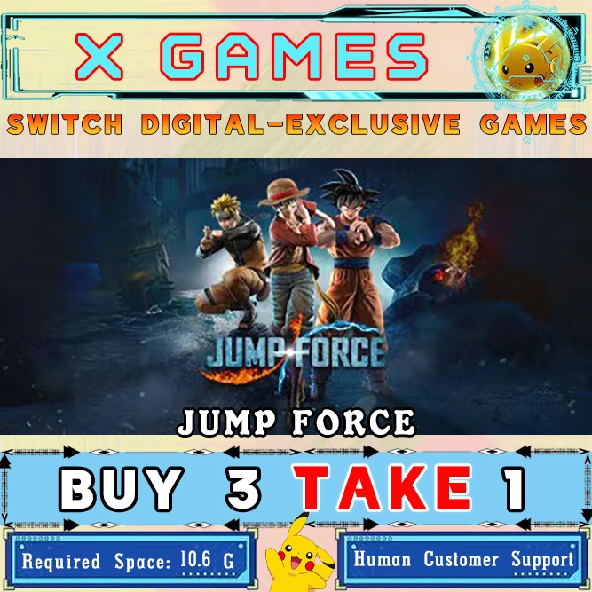 JUMP FORCE Nintendo Switch Digital Game （BUY 3 TAKE 1) | Shopee Philippines